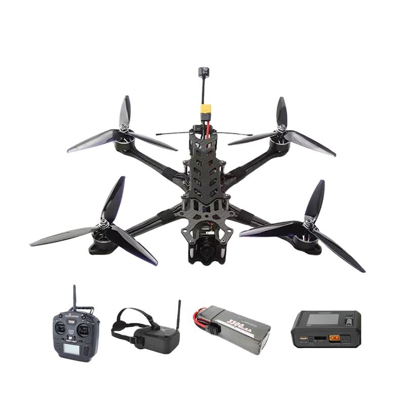 UFlight Analog 7 Inch Freestyle FPV Racing Drone BNF PNP Payload 2 3.5 4 kg Flight Time Long Range Video Transmission Fpv Part Drone