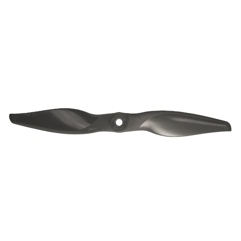 RC drone propeller, dark 8x4E nylon glass fiber, CCW/CW rotation, mounting hole
