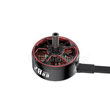 GEPRC SPEEDX2 FPV drone motor with red ring, mounting shaft, black housing