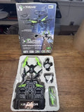 Mini 6-axis quadcopter drone with remote controller in retail box