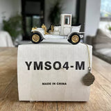 Diecast model car YMS04-M in printed box with hanging tag