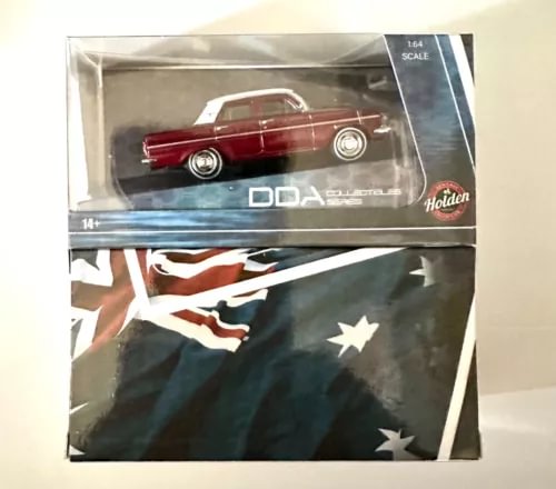 Maroon Holden EH 1:64 diecast model car