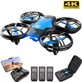 V8 Mini Drone with 4K UHD Camera Toy Quadcopter RC WIFI Controlling Drone