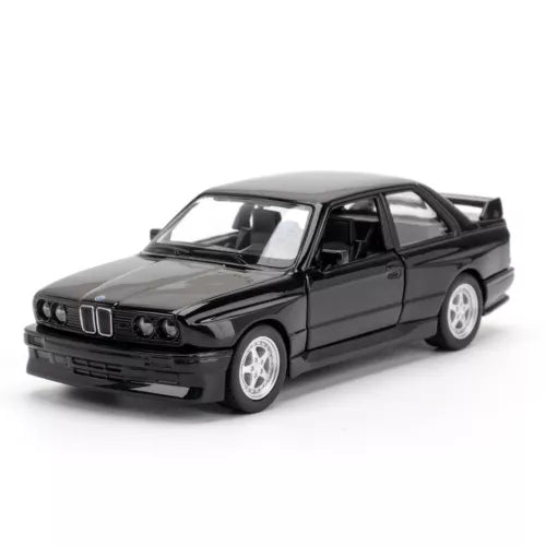 1/36 scale BMW M3 1987 alloy diecast model car, black