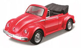 Maisto Volkswagen Beetle Cabriolet Red 1:36 Scale 4.5 Inch Diecast Model Car Toy