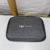 DJI Mavic Mini drone carrying case, dark fabric zippered hard shell
