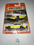 Matchbox 1975 OPEL KADETT C GT/E  Yellow & White 1/64 Scale Diecast NEW #56 Mint Parts