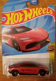 Red Hot Wheels 1:64 Koenigsegg Gemera diecast car in retail blister pack