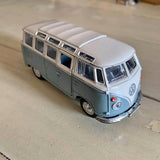 Maisto Volkswagen 1960's Type 2 Van Samba Diecast 1:40 Scale Gray & WhiteAbilene TX