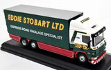 Oxford 1/76 - Scania 94D 6 Wheel Box Van Eddie Stobart Diecast Truck Parts