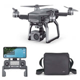 Mini quadcopter drone with gimbal camera, plus controller and carrying bag