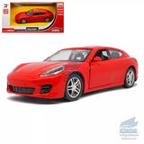 1:36 Porsche Panamera Turbo Model Car Alloy Diecast Toy Vehicle Kids Gift Red Toy