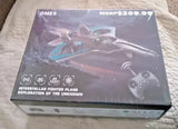 DMES interstellar fighter plane drone box with controller graphics