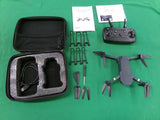 PLATNUM DRONE COLLAPSIBLE AIRCRAFT MINI DRONE W/ CAMERA IN CASE WITH CONTROLLER Drone