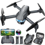 Velcase S101 Foldable Drone With 1080P FPV Camera (Carbon-Grey) Drone