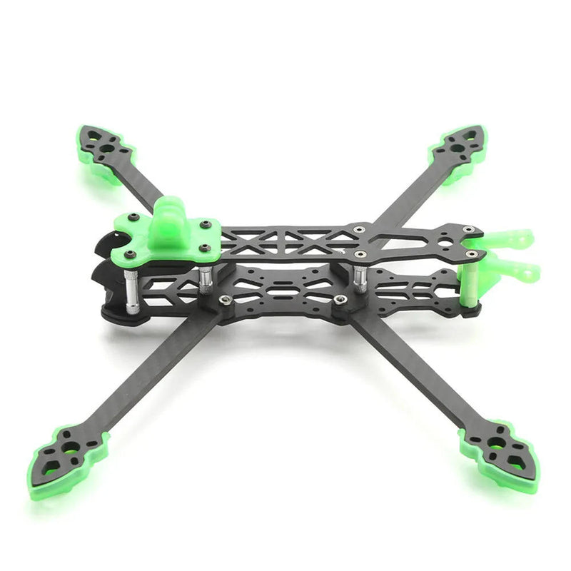 Mark4 7inch FPV Frame Carbon Fiber 295mm Wheelbase Rc Racing Drone Frame Kit With Green Print Parts Drone