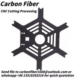 T700 Carbon Fiber Sheet Panel Plate board CNC Custom Cut Process drone arm frame Drone
