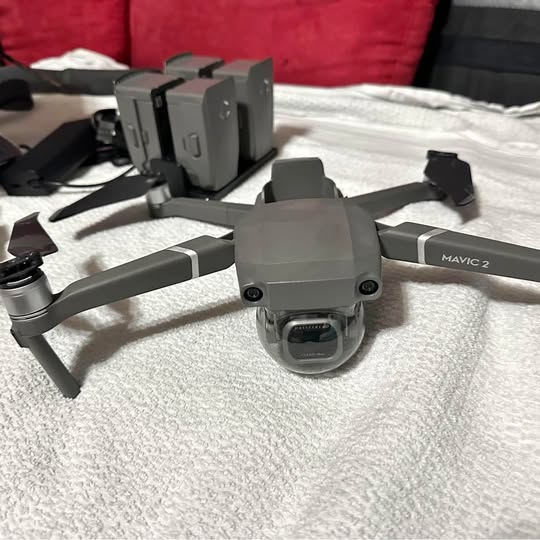 DJI Mavic 2 Pro drone with foldable arms and front camera module
