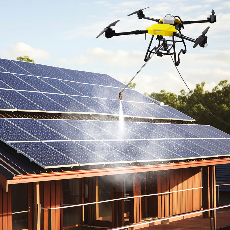High Pressure Remote Control Cleaning Drone Cold Water High Pressure Cleaner for Car Wash Shop Drone