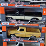 Diecast Ford Pickup trucks.  Motormax Greenlight Apison TN
