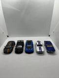 Kinsmart 1:36 Diecast Car Lot Of 5 - Lamborghini Bugatti Shelby Ford Toy