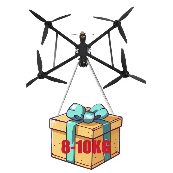 13inch X13 6kg Heavy Load FPV Drone Frame 4214 400KV Carbon Fiber Motor 65A ESC Starlight Camera Long Range RC Drone