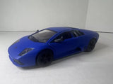 Blue Lamborghini Murcielago LP640 KINSMART 1/36 diecast model car, front three-quarter view