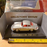 Silver Porsche 356 B/C Diecast Car 1/43Pasadena TX