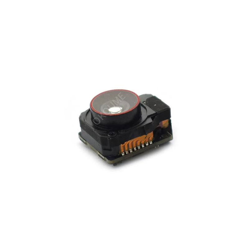 Camera lens chip replacement module with metal-capped connector