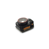 Camera lens chip replacement module with metal-capped connector