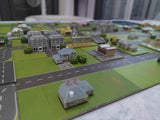 Food Chain Magnate Board Game American Street 3D Model Street Painted