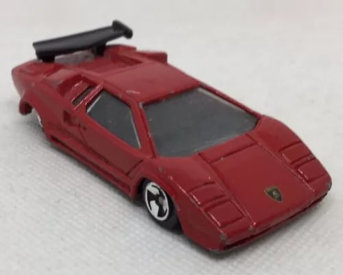 Maisto Lamborghini Countach diecast racing car, red