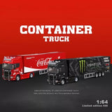 GB TM 1:64 Scania Container Delivery Truck Sports Model Diecast Collect Car Parts