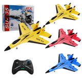 2.4g Rtf Electric High Speed R c Glider Hobby Plane Model Foam Epp Radio Control Toy Rc Fighter Jet Su-35 Drone