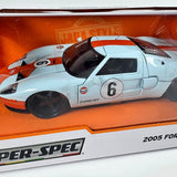 Jada Metals Diecast 1:24 Hyper-Spec 2005 Ford GT Light Blue/OrangeReynoldsburg OH
