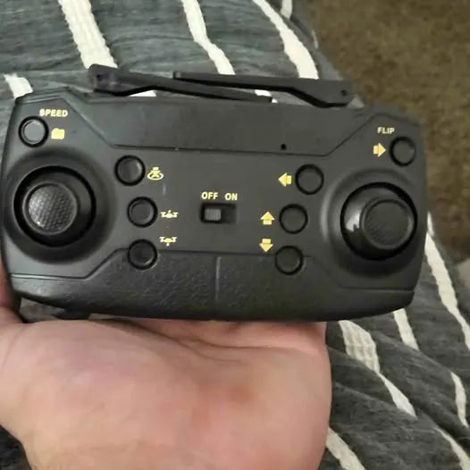 Kids drone remote controller with speed and flip buttons