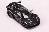 HKM 1:64 Black Carbon Jesko Super Racing Sports Model Diecast Metal Car Parts