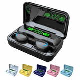 Headphones F9 Earphone 9D Hifi Stereo Waterproof in Ear Headphone LED Display Wireless Earbuds F9-5 Power Banks F9 Drone