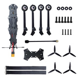 DroView Heavy Payload 2-4kg FPV Drone 7 10 Inch VTX 10W Long Distance Anti-interference VTX 3.3G - 6G VRX 100-750Mhz Drone FPV