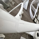 DJI Phanton 4 Pro V1 drone arm in white with mounting port