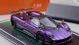 U2 1:64 Scale Purple Zonda Tricolore Racing Sports Diecast Resin Toy Collections Parts