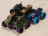 MONSTER JAM Lot of 5 Hot Wheels 1/64 Scale Diecast Monster Trucks Incl. Max-D. Parts