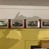 Boxed diecast trucks set, multiple styles in clear packaging