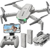 X800 Drone with Camera for Adults Kids, 1080P FPV Foldable Quadcopter Gray