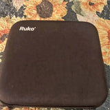Ruko black drone carrying case with logo label