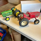 _ vintage diecast international and John Deere tractors _ Lufkin TX