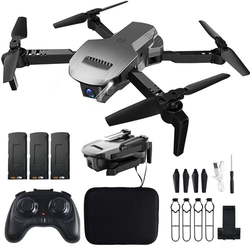 NETNEW Drone with Camera for Adults Kids 4K Dual Camera Obstacle Avoidance Drone