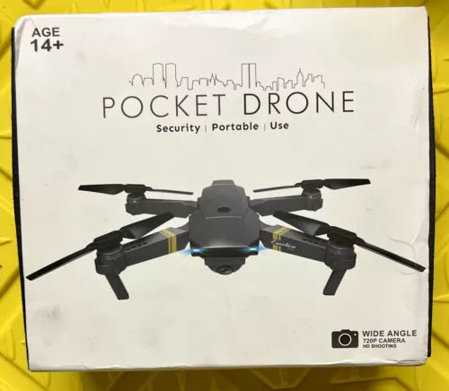 Pocket Drone With Wide Angle Camera - New Drone
