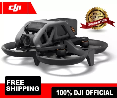 DJI Avata drone with camera, dark gray body and propellers