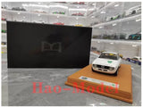 1/18 Alfa Romeo GTA1300 resin diecast model car on orange display box, front view